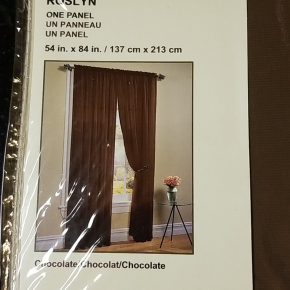 Roslyn One Panel Sheers - Picture 2 of 4